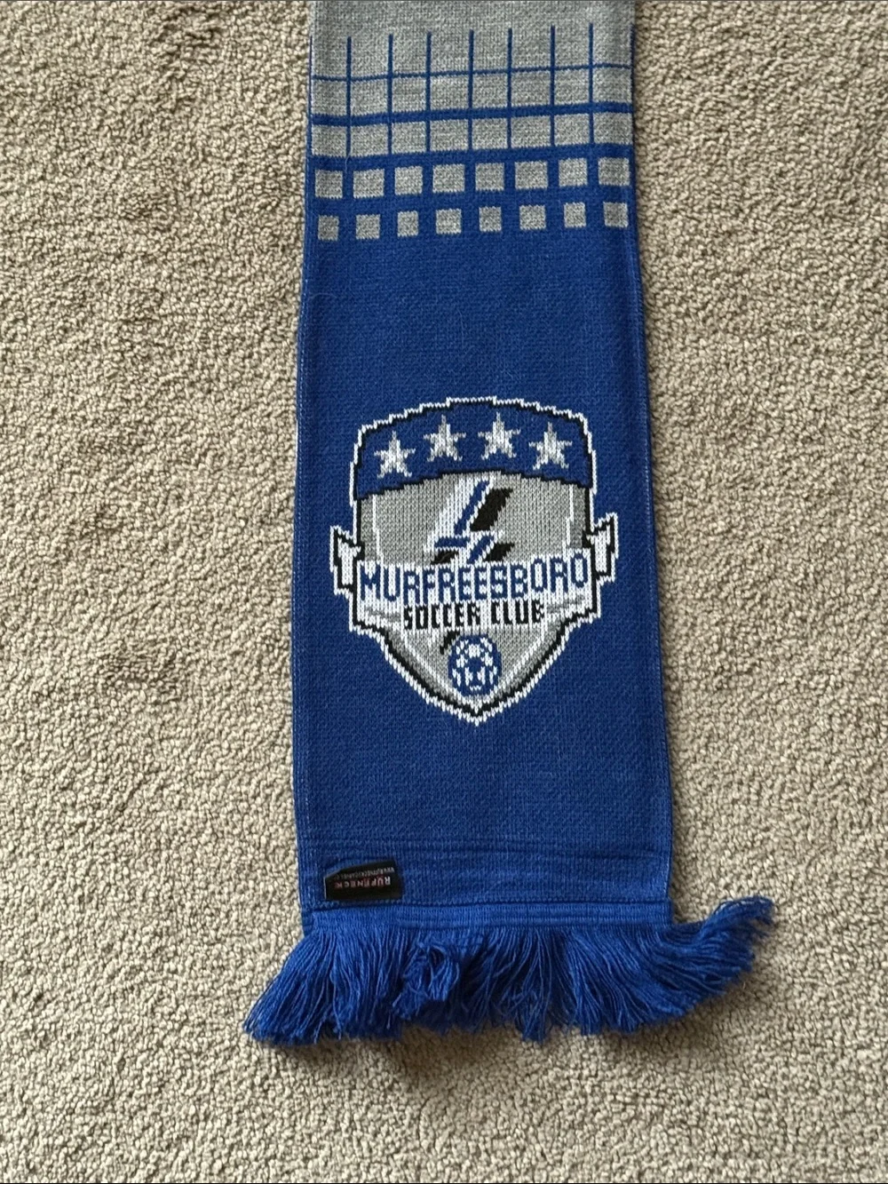 Murfreesboro Strikers Soccer Club  Fan Stadium Scarf!